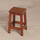 ONE HOUSE-DIY-免組裝實木四方椅/免組裝矮凳