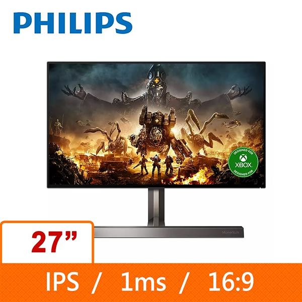 PHILIPS 飛利浦 27型 4K 144Hz 電競螢幕顯示器 279M1RV