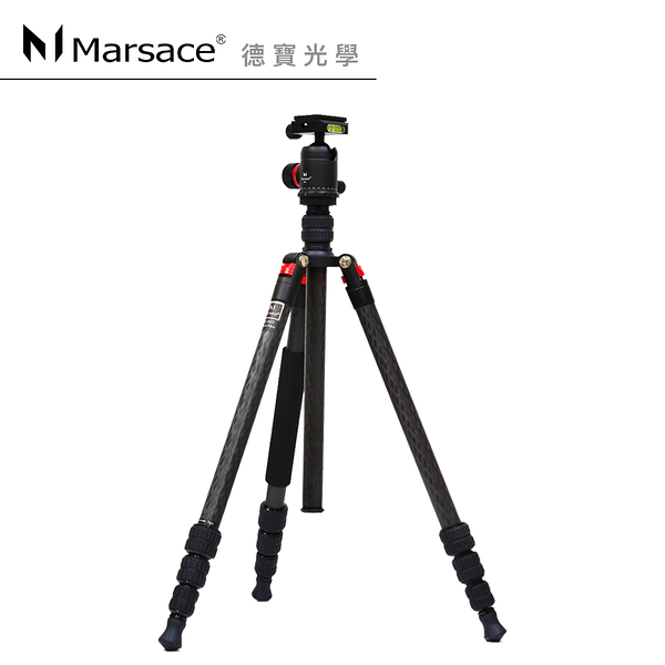 Marsace 馬小路 DT-1541T + DB-1 DT專業系列 1號4節反折腳架 專業推薦碳纖維三腳架 風景專業腳架