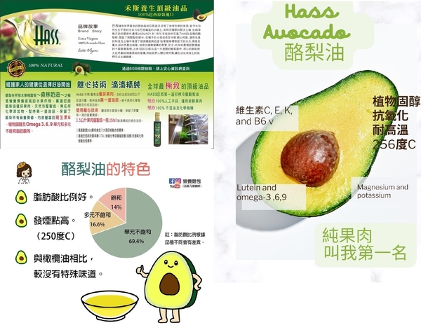 巴西 Avolovers HASS 禾斯 第一道初榨冷壓酪梨油 250mlx6入(贈酪梨油護唇膏)【南風百貨】 product thumbnail 6