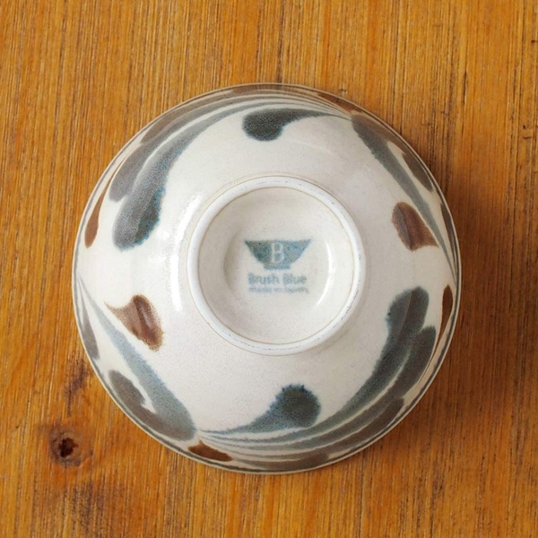 日本製美濃燒飯碗 Brush Blue 筆青 湯碗 餐碗 陶瓷 餐具 日式 可微波/洗碗機 日本 日本製 現貨 product thumbnail 5