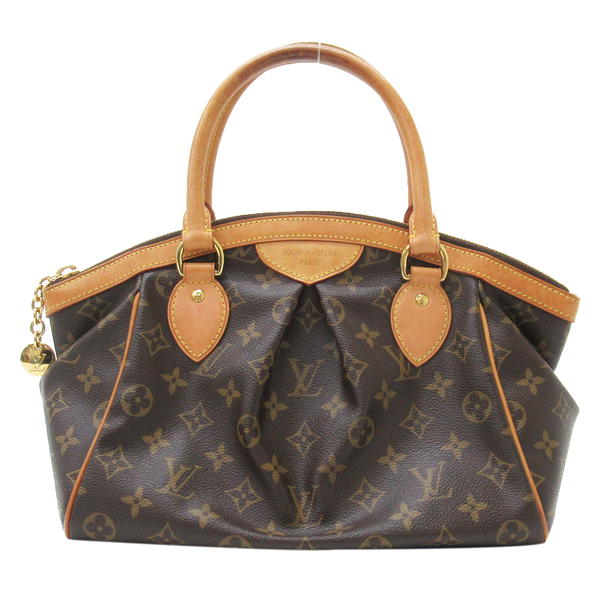 【二手名牌BRAND OFF】LOUIS VUITTON LV 路易威登 原花 帆布 Tivoli PM 手提包 金扣 M40143