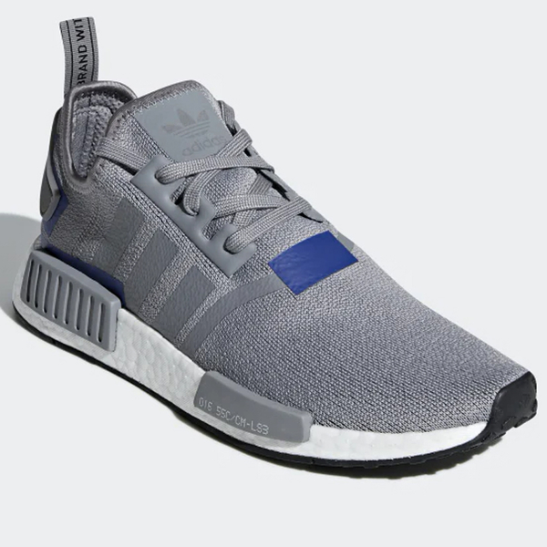 Adidas NMD_R1 男鞋 慢跑 休閒 潮流 襪套 BOOST 灰 【運動世界】BD7742 product thumbnail 4