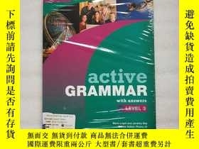 二手書博民逛書店Active罕見Grammar Level 3 with Answers and CD-ROMY239121