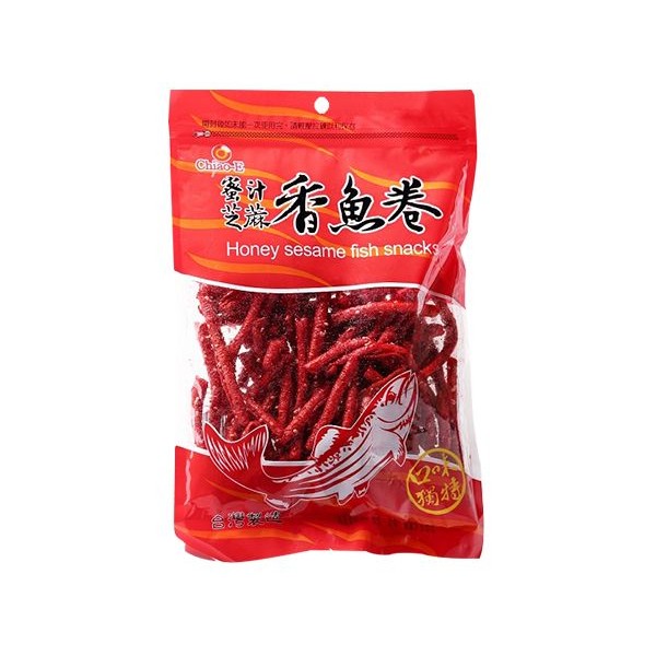 Chiao-E 巧益 蜜汁芝麻香魚卷(210g)【小三美日】 product thumbnail 2