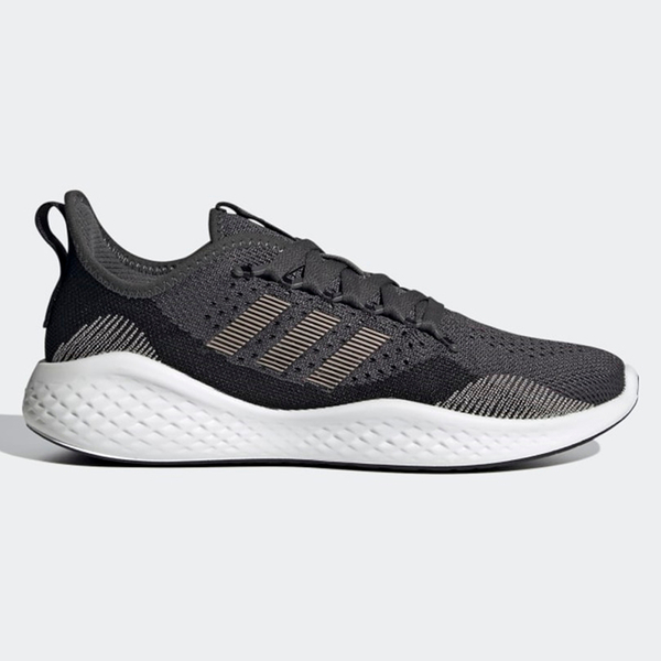 【現貨】ADIDAS FLUIDFLOW 2.0 女鞋 慢跑 休閒 透氣 輕量 黑 灰【運動世界】FZ1977