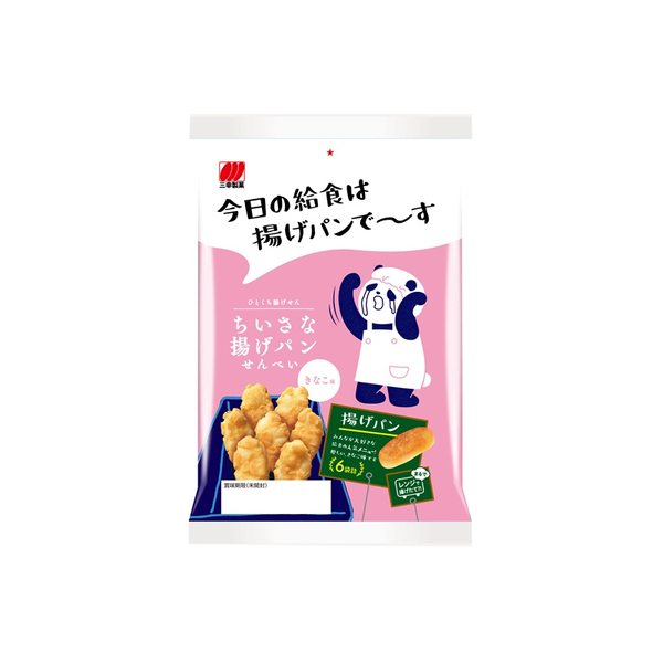 【即期良品】日本零食 三幸製果 迷你揚米果(黃豆粉) product thumbnail 2