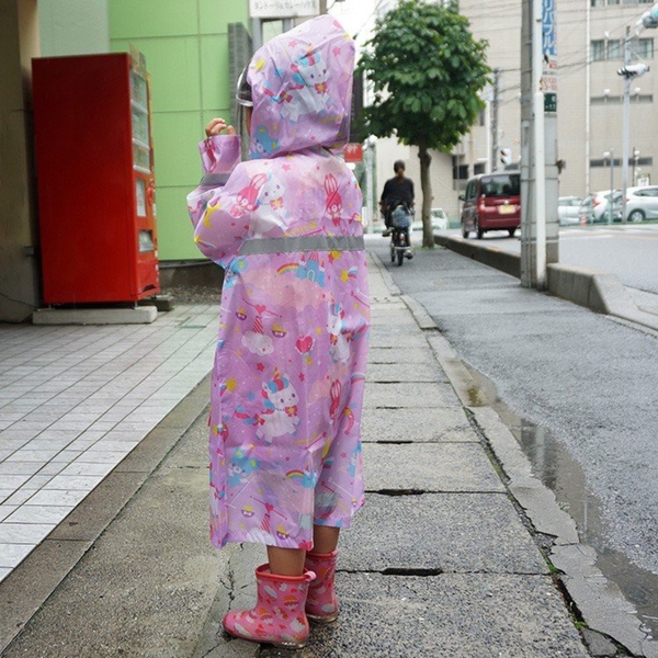 兒童雨衣 Skater 排扣 幼稚園 國小 恐龍 / 獨角獸 身高110~125cm 日本 日本直送 現貨 日本空運來台 product thumbnail 6