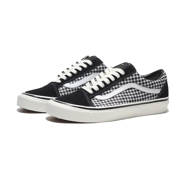 VANS 休閒鞋 OLD SKOOL 36 D 基本款 千鳥格 OG Hounds 男女 VN0A4BW3YER