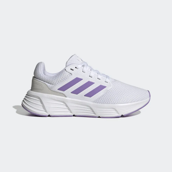 ADIDAS Galaxy 6 女白紫跑鞋 Kaoracer HP2415