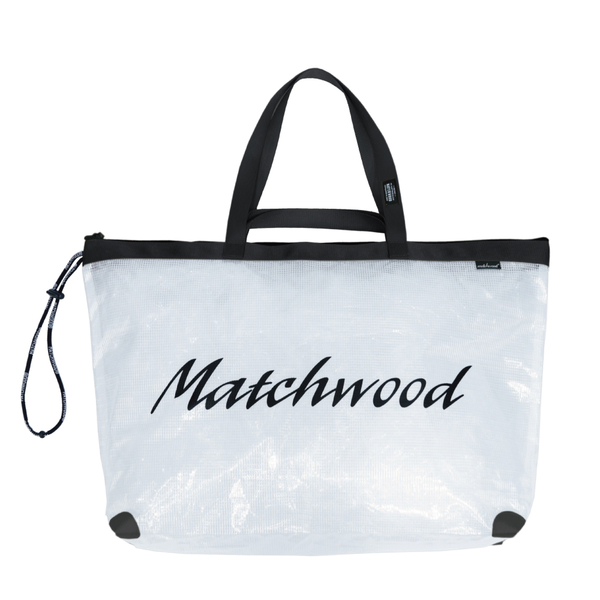 Matchwood Mesh Tote Bag 可摺疊收納 兩用手提肩背大容量防水托特包-3色 product thumbnail 2