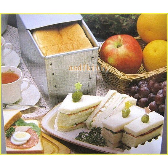 asdfkitty*日本製 CAKELAND含蓋吐司盒2斤/土司烤模型-類似24兩的大小 product thumbnail 3