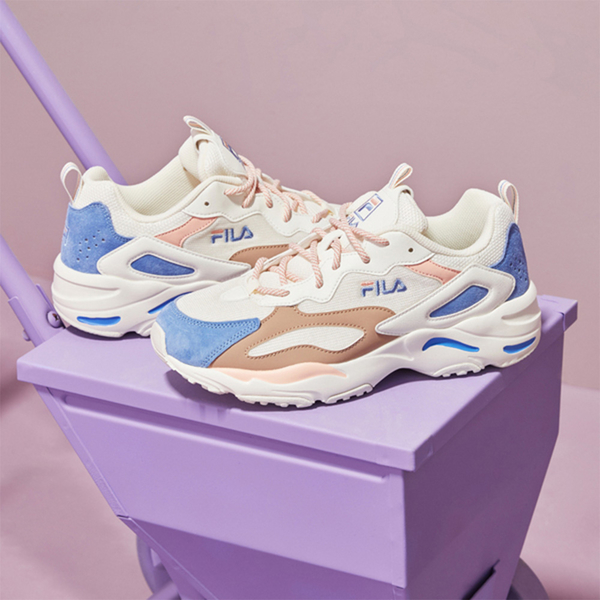 FILA RAY TRACER 中性多色系增高運動慢跑鞋-NO.4C606U149