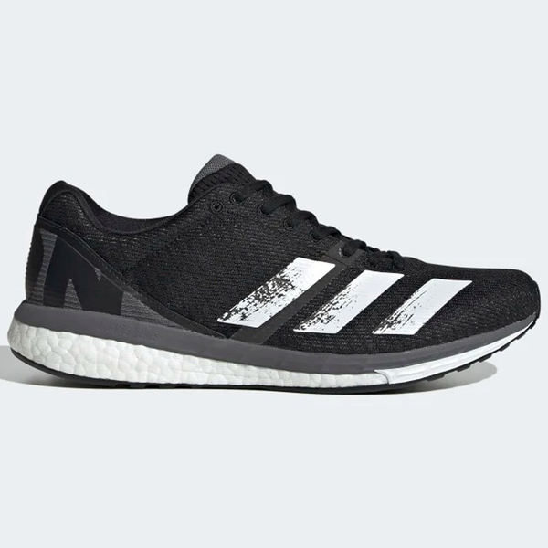 Adidas ADIZERO BOSTON 8 男鞋 慢跑 訓練 BOOST 避震 黑 白【運動世界】 EG7892