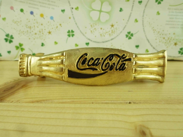 【震撼精品百貨】可口可樂_Coca Cola~髮夾-金