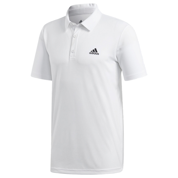 【現貨】ADIDAS FAB POLO 男裝 短袖 POLO衫 休閒 網球 透氣 快乾 白【運動世界】CV8321