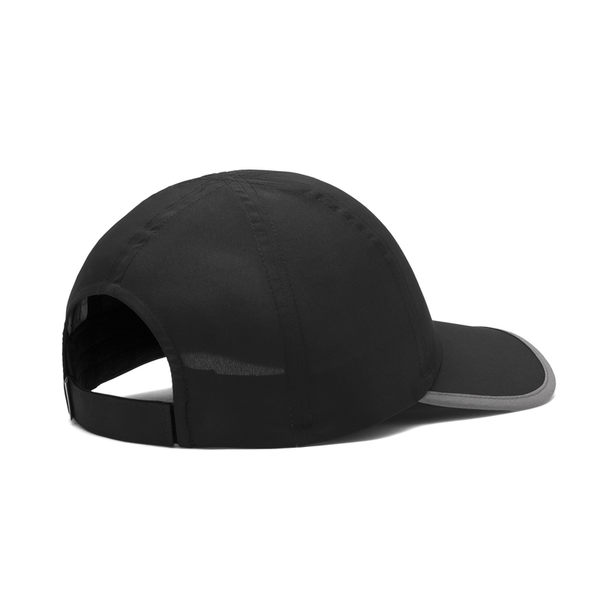 Puma Running 黑 帽子 棒球帽 運動帽 網球帽 運動 慢跑 六分割帽 可調整式 運動帽 02232502