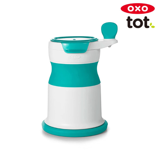 美國 OXO tot 好滋味研磨器-靚藍綠|副食品研磨 product thumbnail 2