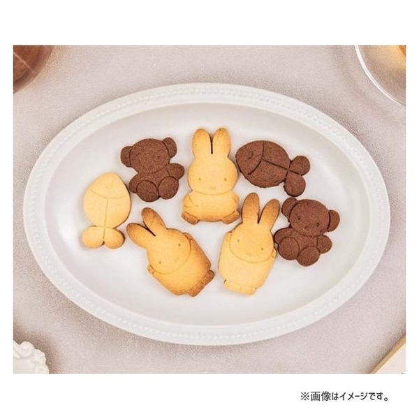 小禮堂 米菲兔 造型餅乾壓模4入組 (橘款) 4973307-552861 product thumbnail 5