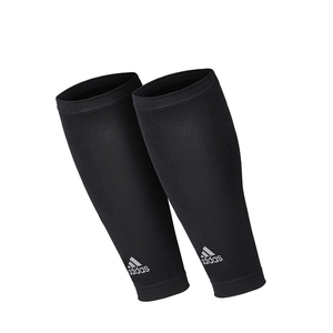 Adidas-機能壓縮小腿套-(黑)L/XL