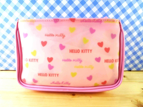 【震撼精品百貨】Hello Kitty 凱蒂貓~化妝包/筆袋-防水(愛心) product thumbnail 6