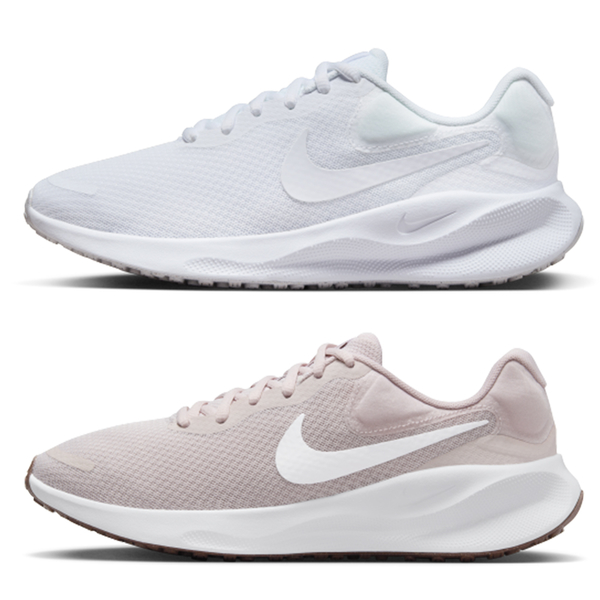 Nike 女鞋 慢跑鞋 休閒鞋 Revolution 7 白/粉【運動世界】FB2208-100/FB2208-007 product thumbnail 2