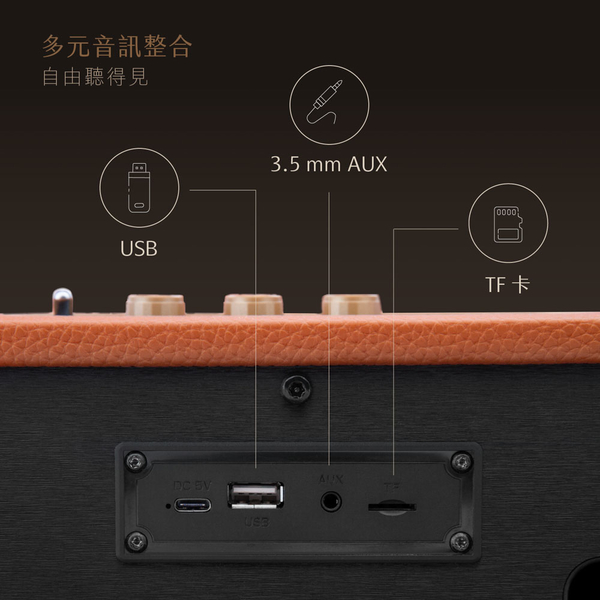 AIWA愛華 復古式藍牙喇叭 RS-X100 Natsukasii Pro product thumbnail 7