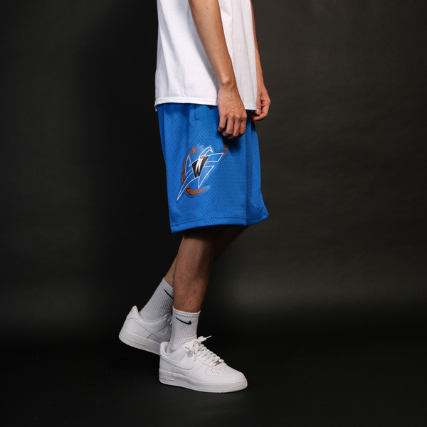 MITCHELL & NESS M&N 球褲 02-03 巫師隊 藍色 JORDAN版 (布魯克林) MNSWSG266DR product thumbnail 4