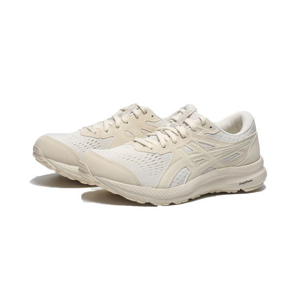 ASICS 慢跑鞋 GEL CONTEND 8 奶茶色 輕量 運動鞋 女 1012B561200