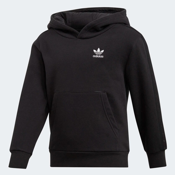 black adidas hoodie small logo