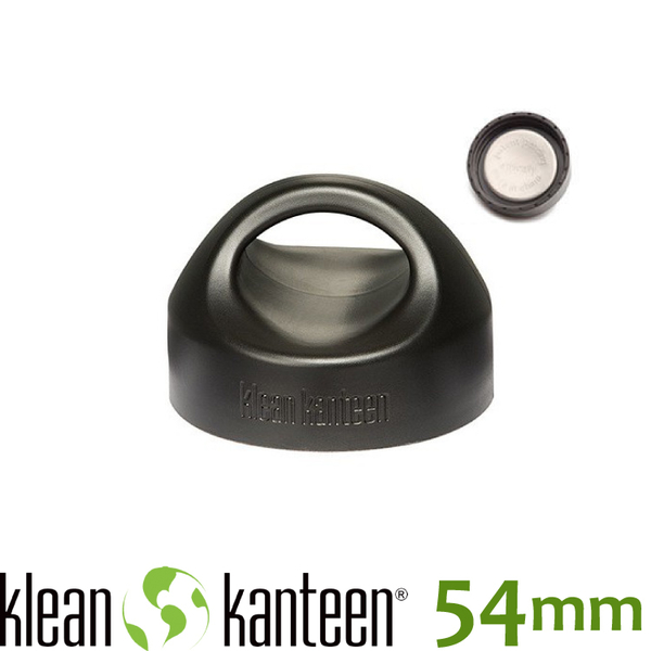 【KLEAN KANTEEN 美國 不鏽鋼瓶環狀蓋54mm《黑色》】 KWSSL-BK/鋼蓋/替換/防漏/寬口通用