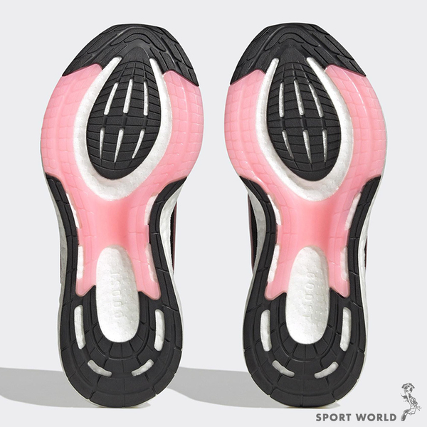 Adidas PUREBOOST 22 女鞋 慢跑 BOOST中底 避震 網布 透氣 黑粉【運動世界】HQ8581 product thumbnail 4