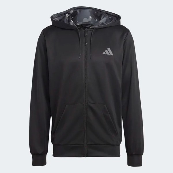 ADIDAS TRAINING JACKET 男運動排汗外套 連帽 KAORACER IB8137 product thumbnail 5