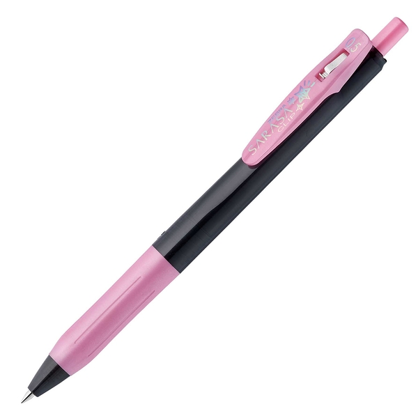 ZEBRA斑馬 Sarasa Clip JJ15 0.5mm DecoShineColor 閃亮色系鋼珠筆-粉紅