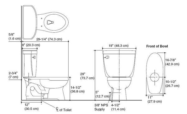 【麗室衛浴】美國KOHLER CIMARRON 五級旋風 雙體馬桶 K-3499T-0 ~門市品出清~ product thumbnail 3