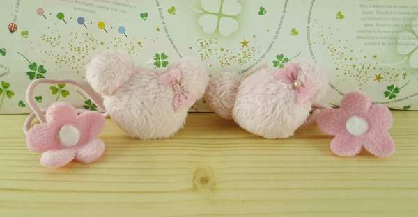 【震撼精品百貨】Micky Mouse_米奇/米妮 ~造型髮束-絨毛粉