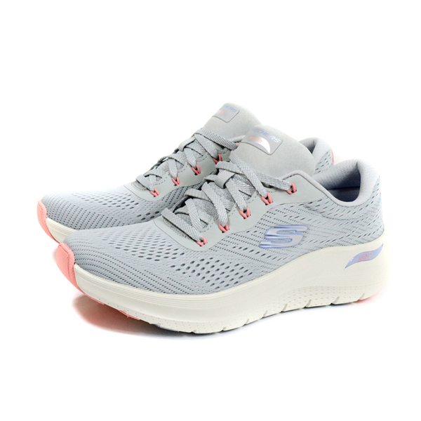 SKECHERS ArchFit 休閒運動鞋 女鞋 淺灰色 150051LGMT no755