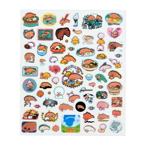 小禮堂 鮭魚妞 造型貼紙組 (你的名字有沒有鮭魚) product thumbnail 2