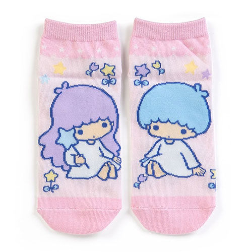 【震撼精品百貨】Little Twin Stars KiKi&LaLa 雙子星小天使~雙星仙子成人女用短襪(星星花園)