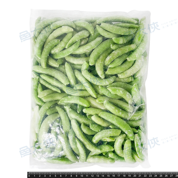 熟凍-甜豆/豌豆莢(1kg/包)#碗豆莢-1I3B【魚大俠】AR046