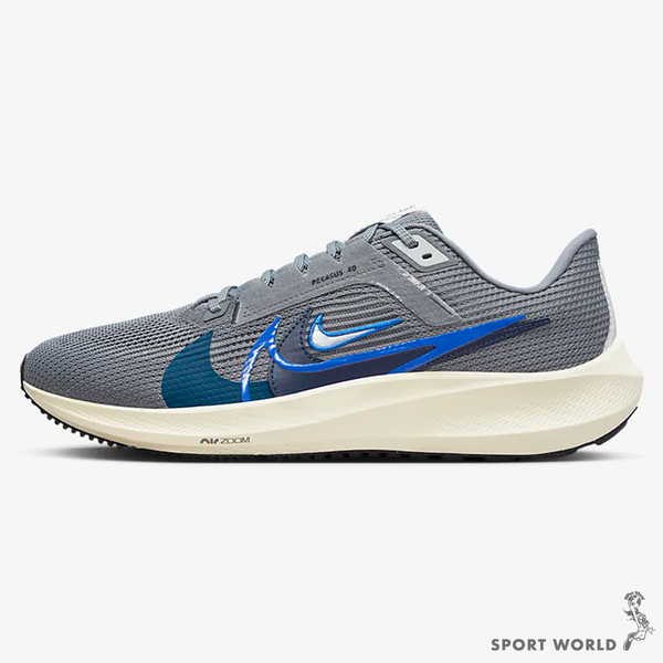 Nike 男鞋慢跑鞋Pegasus 40 Premium 灰藍【運動世界】FB7179-002 