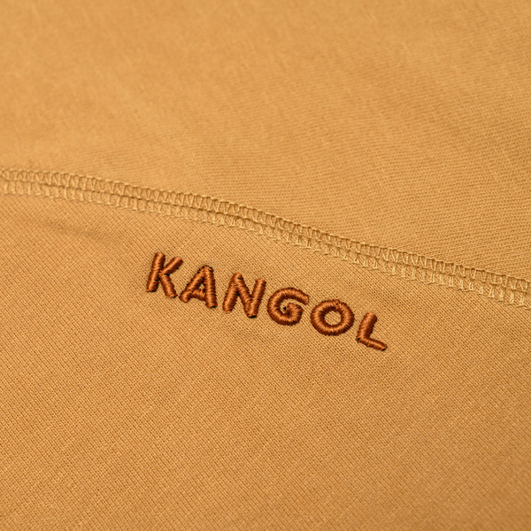 KANGOL 長袖 薑黃 胸口刺繡小LOGO 微高領 薄長 中性 6255101730 product thumbnail 4