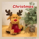 ENMA STUDIO可愛麋鹿公仔毛絨玩具馴鹿玩偶平安夜聖誕節女生禮物 雙12狂歡盛典