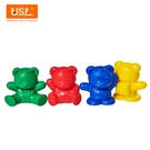 《 USL遊思樂教具 》3 形 4 克 寶貝熊 ( 120 pcs ) / JOYBUS玩具百貨