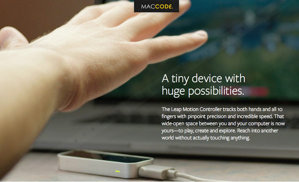 美版 Leap Motion Controller 3D手勢 追蹤 體感控制器 支援 PC/Mac