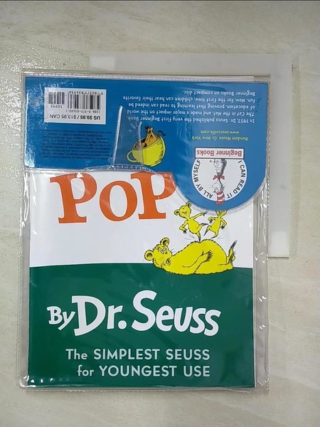 【書寶二手書T2／原文小說_KDK】Hop on Pop_Seuss, Dr./ Pierce, David Hyde (NRT)