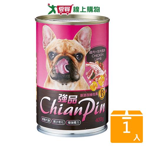 強品狗罐-雞肉+羊肉400g【愛買】