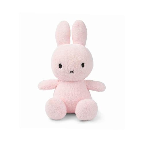 荷蘭BON TON TOYS Miffy Terry米菲兔玩偶33cm-淺粉