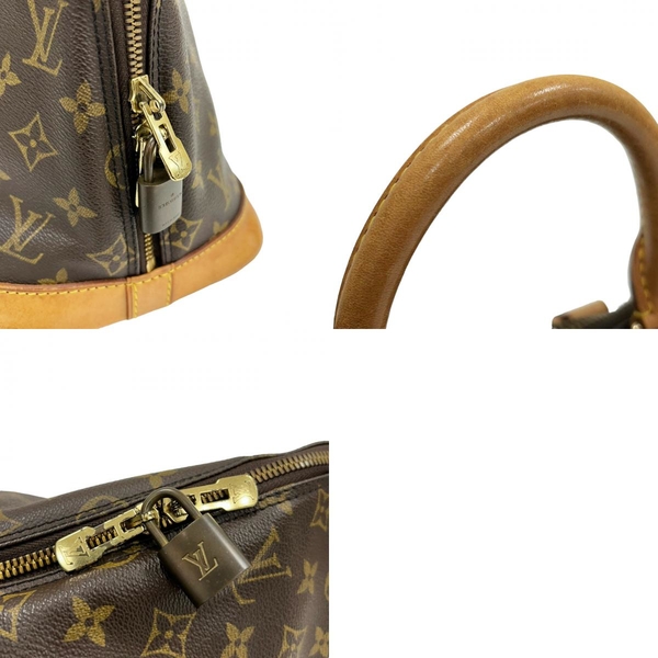 【二手名牌BRAND OFF】LOUIS VUITTON LV 路易威登 原花 PVC塗層帆布 艾瑪 手提包 (無鑰匙) M53150 product thumbnail 10