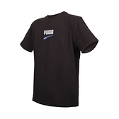 PUMA Downtown Logo 男流行系列短袖T恤(歐規 休閒 慢跑 上衣「53824851」≡排汗專家≡